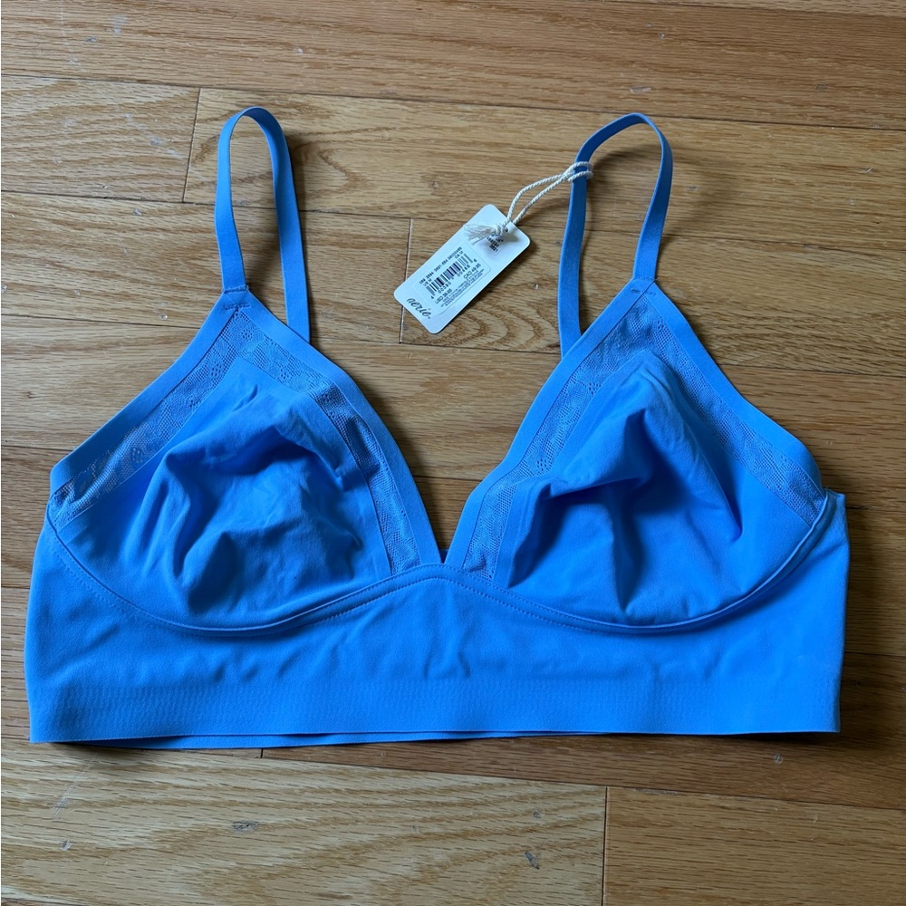 NWT Aerie Smoothez Vibrant Blue Bralette M